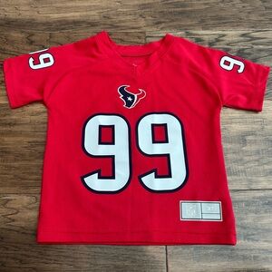 NFL Kids Red Jersey with Number 99